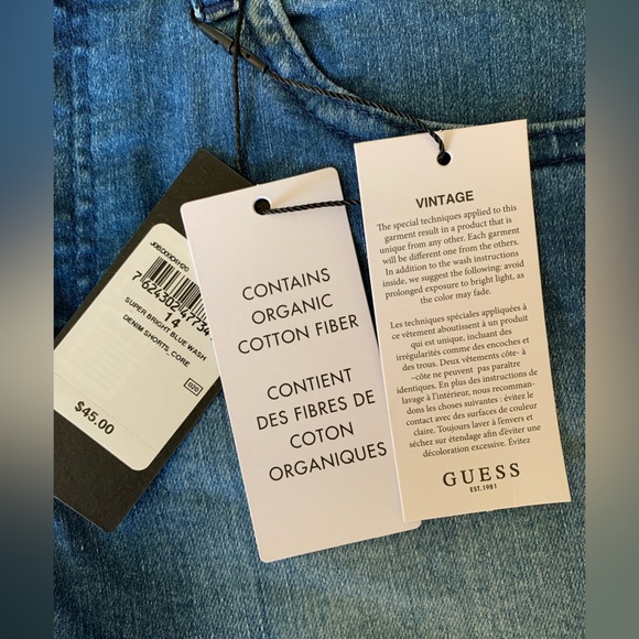 New! Guess shorts girls 14 - Picture 2 of 4